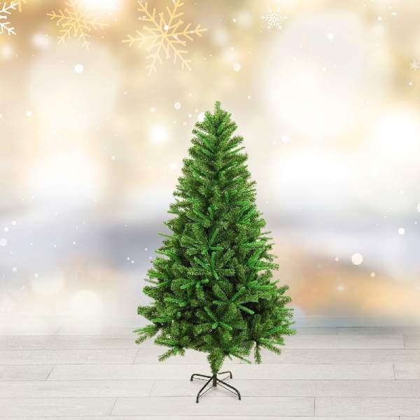 Brad artificial – 150 cm – 3D – verde bicolor – PVC