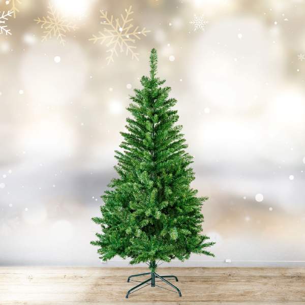 Brad artificial – 150 cm – Nordmann – PVC – verde închis