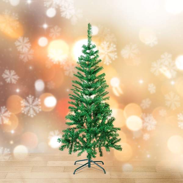 Brad artificial – 150 cm – verde clasic – PE/PVC