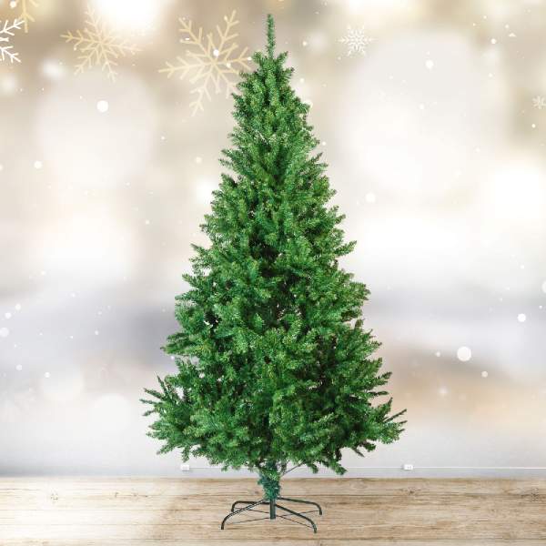 Brad artificial – 210 cm – Nordmann – PVC – verde închis