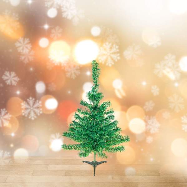 Brad artificial – 60 cm – verde clasic – PE/PVC