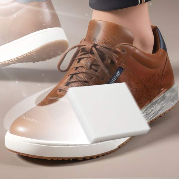 Burete magic - curațare pantofi - 10 x 6 x 2 cm - alb - 2 buc/pachet