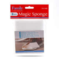 Burete magic - curațare pantofi - 10 x 6 x 2 cm - alb - 2 buc/pachet