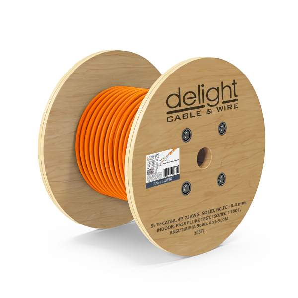 Cablu de rețea SFTP perete Cat.6A (500 m) BC – 4P 23AWG SOLID – Fluke Pass
