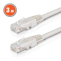 Cablu Internet UTP CAT6 CCA Gri - 3 m