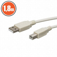 Cablu USB 2.0 fisa A - fisa B1