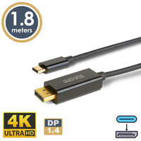 Cablu USB-C la DisplayPort - 1.4 - 4K@60Hz - 1.8 m