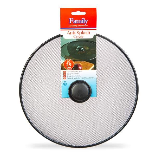 Capac anti-stropire - 29 cm - negru