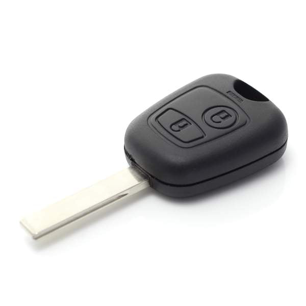 Citroen / Peugeot - carcasă cheie cu 2 butoane