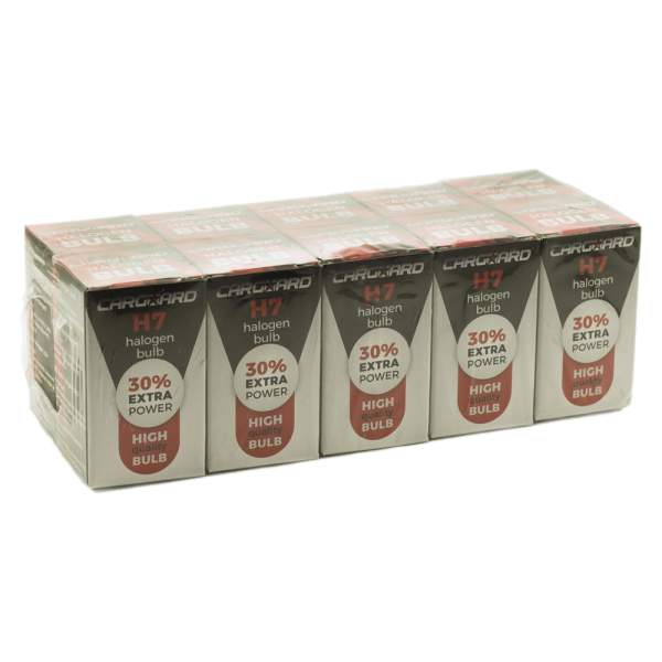 Bec halogen H7 55W, +30% intensitate - CARGUARD