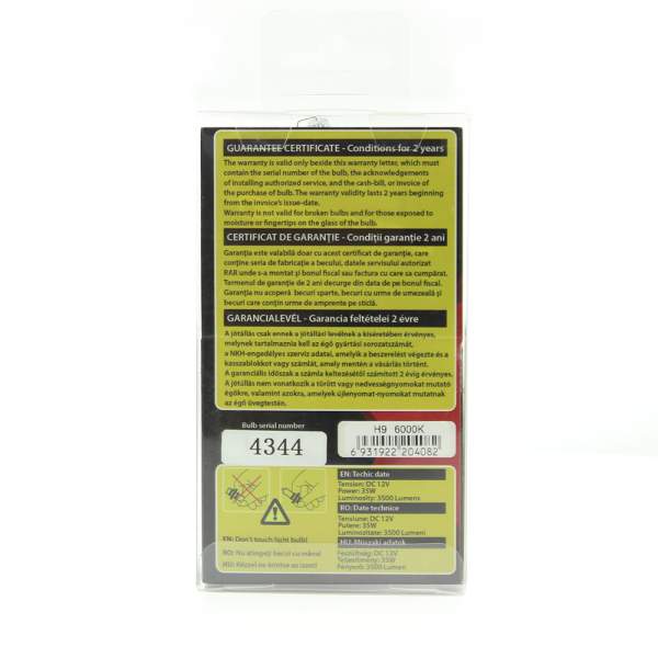 Bec xenon H9-6K - CarGuard