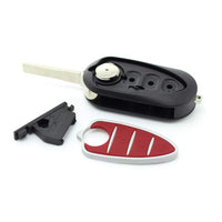 Alfa Romeo - Carcasă cheie - tip briceag, cu 3 butoane - CARGUARD