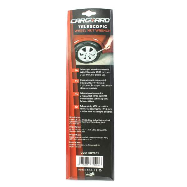 Cheie de roată - telescopică 17/19 mm, 21/23 mm - Carguard