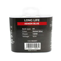 Set de 2 becuri Halogen H1, 100W +130% Intensitate - LONG LIFE - CARGUARD