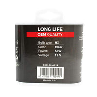 Set de 2 becuri Halogen H3, 55W +50% Intensitate - LONG LIFE - CARGUARD