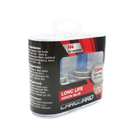Set de 2 becuri Halogen H4, 100W +130% Intensitate - LONG LIFE - CARGUARD