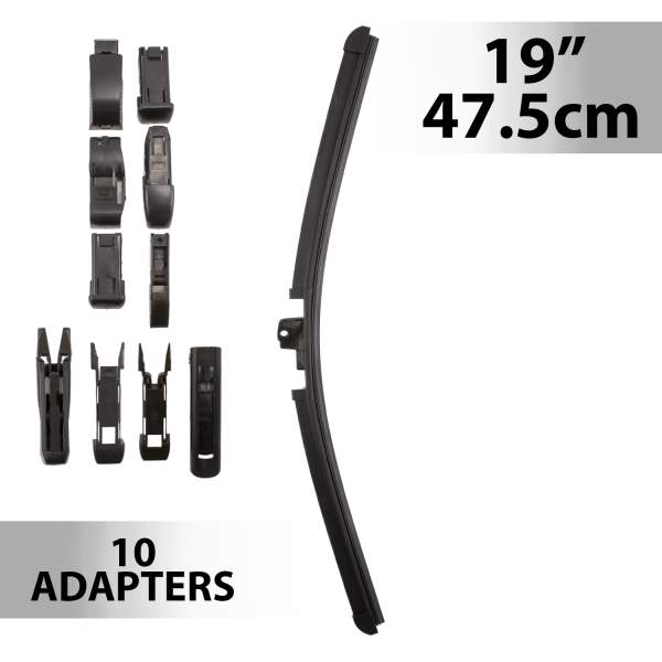 Ștergător profesional 19"/47.5cm - multiadaptor - CARGUARD