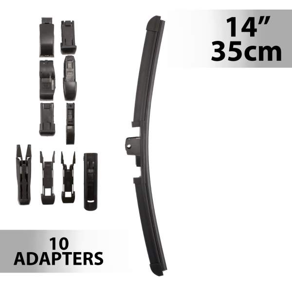 Ștergător profesional 14"/35cm - multiadaptor - CARGUARD
