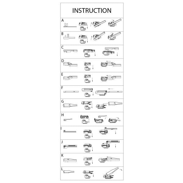 Resigilat - Ștergător profesional 28"/70cm - multiadaptor - CARGUARD