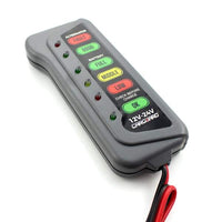 Tester pentru baterie și alternator / 12V – 24V / cu indicatori LED - CARGUARD