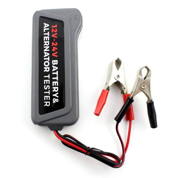 Tester pentru baterie și alternator / 12V – 24V / cu indicatori LED - CARGUARD
