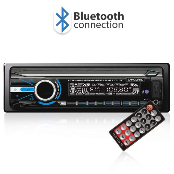 Resigilat - MP3 player auto cu BLUETOOTH și față detașabilă 4 x 50W - CARGUARD