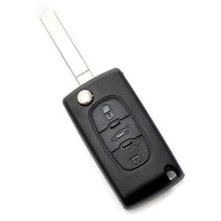 Citroen / Peugeot 307 - Carcasa tip cheie briceag cu 3 butoane