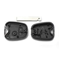 Citroen / Peugeot - carcasă cheie cu 2 butoane