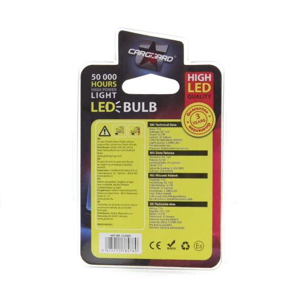 CLD005  led pentru interiorul mașinii / portbagaj