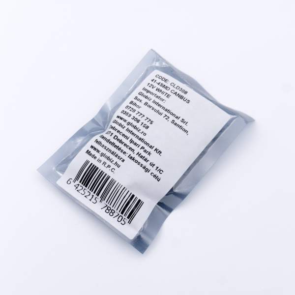 Pachet 10 Leduri auto Sofit 41mm 3W can-bus Carguard