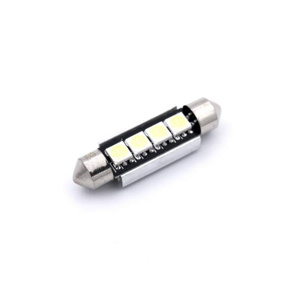Pachet 10 Leduri auto Sofit 41mm 3W can-bus Carguard