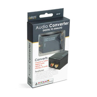 Convertor audio digital-analogic (Toslink-RCA)