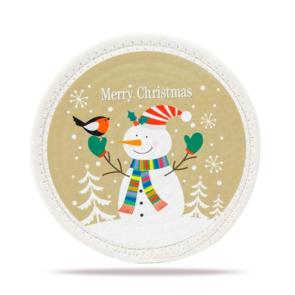 Covoraș de masă de Craciun - om de zapadă - 180 x 7 mm