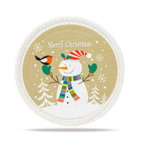 Covoraș de masă de Craciun - om de zapadă - 180 x 7 mm