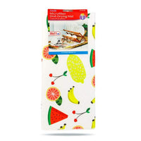 Covoraș de uscare vase din microfibră - 38 x 51 cm - model cu fructe tropicale
