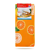 Covoraș de uscare vase din microfibră - 38 x 51 cm - model portocaliu