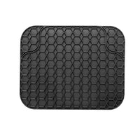 Covorase auto universale ajustabile Carguard – 68 x 44 cm / 44 x 34 cm PVC – negru