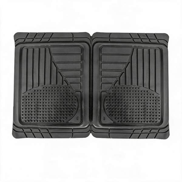 Covorașe auto universale ajustabile groase și aderente Carguard – 72 x 47 cm / 71 x 43,5 cm PVC – negru