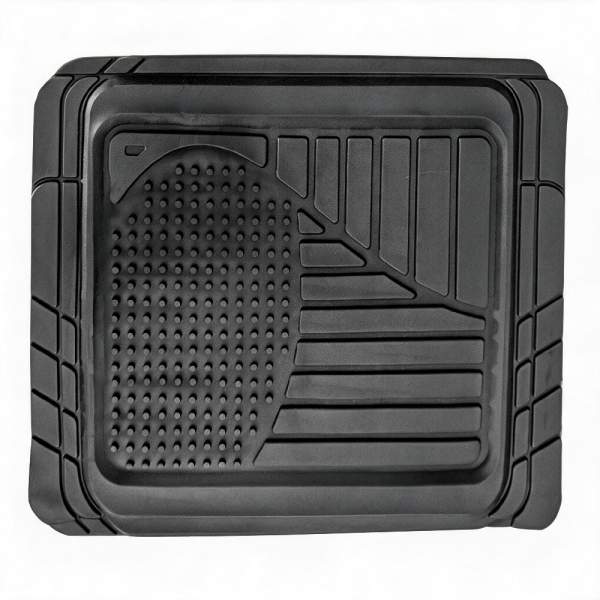 Covorașe auto universale ajustabile groase și aderente Carguard – 72 x 47 cm / 71 x 43,5 cm PVC – negru