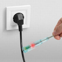 Creion de fază - cu funcție fără contact - cu LED roșu - 70 - 250 V AC - alimentat cu baterie