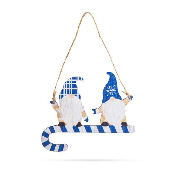  spiridus albastru - 15 cm