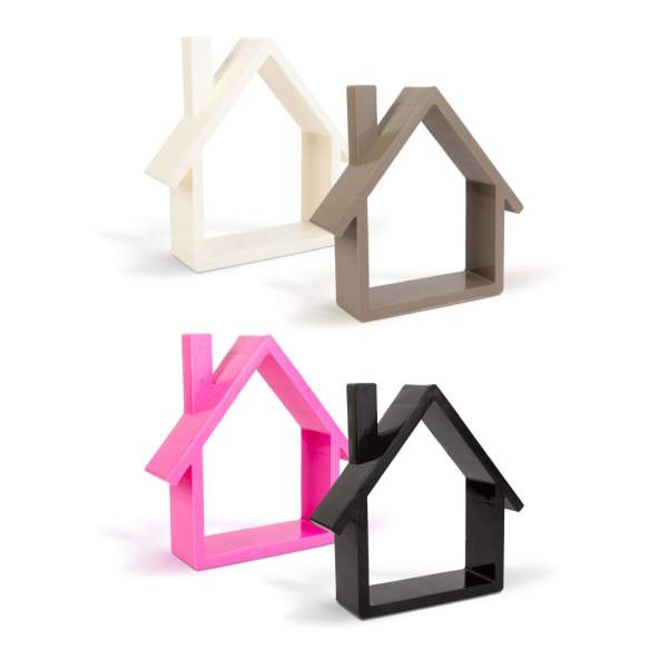 Decor de perete - cabană - 24 x 24 cm - 4 tipuri