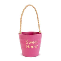 Decor ghiveci - cu sfoară - 9 x 8 cm - 4 tipuri