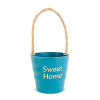 Decor ghiveci - cu sfoară - 9 x 8 cm - 4 tipuri