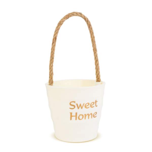 Decor ghiveci - cu sfoară - 9 x 8 cm - 4 tipuri