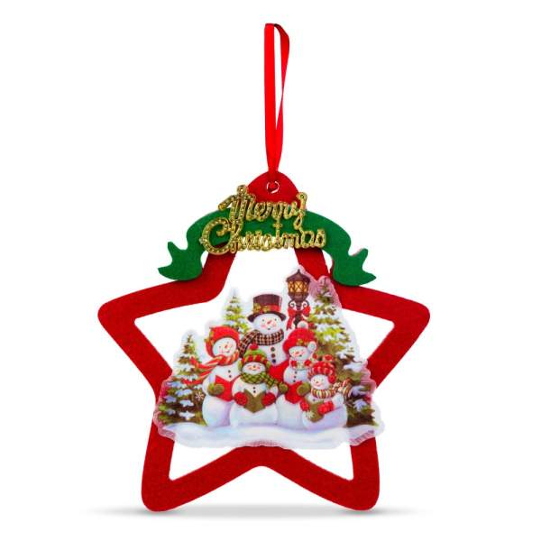 Decor pentru fereastră - LED alb cald - Steaua