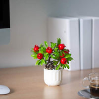 Decor plante artificiale - fructe de sud - 18 x 18 cm - 3 tipuri