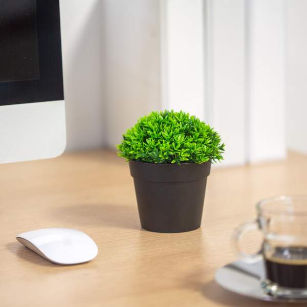 Decor plante artificiale - în ghiveci - 12 x 13 cm