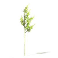Decor plante artificiale - verde - 9 x 45 cm