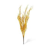 Decorațiune de toamnă – 40 cm – 2 modele – sclipici – galben și bordo